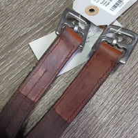 Nylon Lined Stirrup Leathers *vgc, clean, mnr dents, stains & scraped edges
