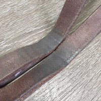 Nylon Lined Stirrup Leathers *vgc, clean, mnr dents, stains & scraped edges
