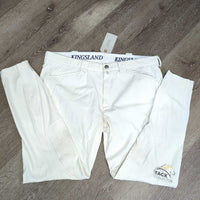 MENS Euroseat Breeches *gc, rubs, pills, snags, stains, seam puckers, v.pilly inside
