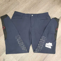MENS Euroseat Breeches *gc, rubs, pills, drying & cracking stickies
