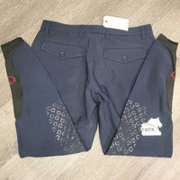MENS Euroseat Breeches *gc, rubs, pills, drying & cracking stickies
