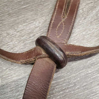 Soft Running Martingale, stopper *vgc, older, residue, mnr dirt, scrapes, stains, creased
