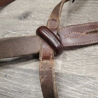 Soft Running Martingale, stopper *vgc, older, residue, mnr dirt, scrapes, stains, creased

