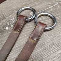 Soft Running Martingale, stopper *vgc, older, residue, mnr dirt, scrapes, stains, creased
