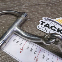 Thin Curved D Ring Snaffle Bit *gc, dirty, scuffs, residue
