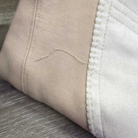 JUNIORS Hvy Cotton Euro Seat Breeches, Pull on *gc, faded, rubs, pills, threads, breaking ankle elastics

