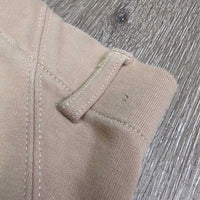 JUNIORS Hvy Cotton Euro Seat Breeches, Pull on *gc, faded, rubs, pills, threads, sm hole

