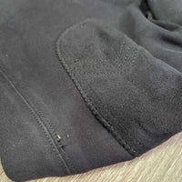 JUNIORS Hvy Cotton EuroSeat Breeches, Pull on *gc/fair, faded, rubs, hairy, thin seat, sm seam holes, pills
