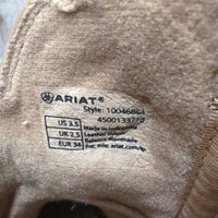 JUNIORS Square Toe Cowboy Boots *xc/vgc, mnr scuffs, hair, rubbed inner heels, stains & scratches
