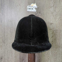 DISPLAY ONLY - NOT FOR RIDING USE *Velvet Hunt Helmet, box *new , older
