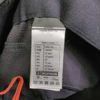 JUNIORS High Back Euro Seat Pleather Fleece Lined Winter Breeches *vgc/gc, mnr stains?dirt, seam puckers
