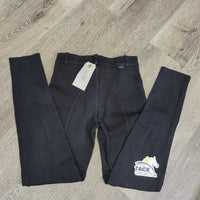 JUNIORS Euro Seat Breeches,Pull on *gc, faded, hairy, seat rubs & pills
