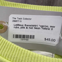 Sweatshirt *vgc/xc, mnr rubs, pills & hair
