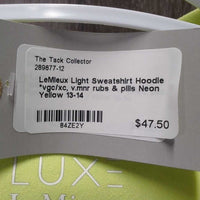 Light Sweatshirt Hoodie *vgc/xc, v.mnr rubs & pills
