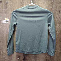 JUNIORS LS Technical Shirt *xc/vgc, mnr logo cracks & snags
