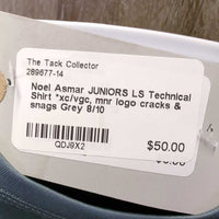 JUNIORS LS Technical Shirt *xc/vgc, mnr logo cracks & snags
