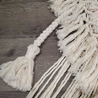 Macrame Horns *like new
