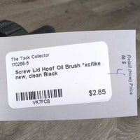 Screw Lid Hoof Oil Brush *xc/like new, clean
