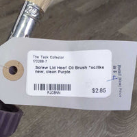 Screw Lid Hoof Oil Brush *xc/like new, clean
