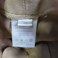 JUNIORS Hvy Cotton Breeches, Puill on *gc/fair, faded, snags, rubs, stains, hole, sm seam holes
