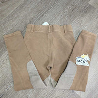 JUNIORS Hvy Cotton Breeches, Pull On *gc, faded, small seam holes, snags, breaking elastics
