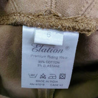 JUNIORS Hvy Cotton Breeches, Pull On *gc, faded, small seam holes, snags, breaking elastics
