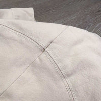 Euro Seat Breeches *vgc, shrunk?, wavy/puckered seams, dingy?, mnr pulled seat seam, puckers
