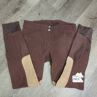 Euro Seat Breeches *vgc, mnr faded, stains, seam puckers, rubs, residue & pills
