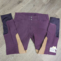 Euro Seat Breeches *vgc/xc, mnr faded, seam puckers, stains, rubs & pills
