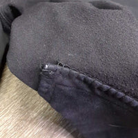 Euro Seat Breeches *gc, faded, seat rubs & pills, v.pilly inside, unstitched stitching, seam puckers
