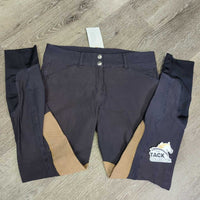 Euro Seat Breeches *vgc/gc, faded, rubs, pills, seam puckers
