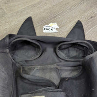 Hvy Mesh Fly Mask, Ears *gc, clean, hairy, snags, threads, stains
