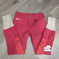 Euro Seat Breeches *vgc, mnr faded, unstitched seams, stains, seam puckers & rubs
