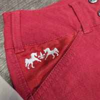 Euro Seat Breeches *vgc, mnr faded, unstitched seams, stains, seam puckers & rubs
