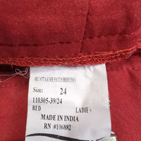 Euro Seat Breeches *vgc, mnr faded, unstitched seams, stains, seam puckers & rubs
