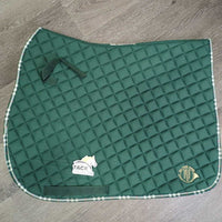 Quilt Jumper Saddle Pad "SFF" *vgc, clean, rubs, pills, hair, older
