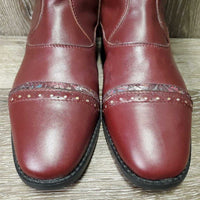 Pr Dress Boots, zip, bling, tag *New, v.mnr mark
