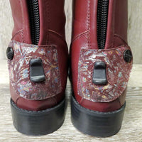 Pr Dress Boots, zip, bling, tag *New, v.mnr mark
