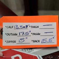 Pr Dress Boots, zip, bling, tag *New, v.mnr mark
