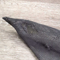 Hvy Mesh Fly Mask, ears *gc, dirt, dusty, mnr hair

