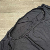 Lycra Shoulder Guard, velcro *gc, clean, rubs, hairy, snags, pills, dusty
