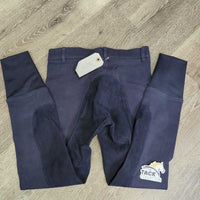 Full Seat Hvy Cotton Breeches *gc, faded, hairy
