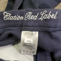 Full Seat Hvy Cotton Breeches *gc, faded, hairy
