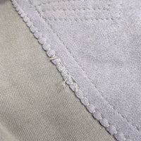 Hvy Cotton Euro Seat Breeches *gc, faded, unstitched seam, seat: discolored & pulled seams, stains, dirt
