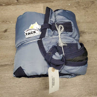 Med Quilt Stable Blanket, tail *xc/vgc, 0 legs, clean, mnr unstitched, threads
