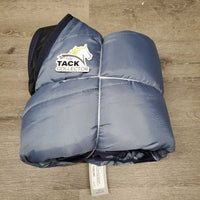 Med Quilt Stable Blanket, tail *xc/vgc, 0 legs, clean, mnr unstitched, threads
