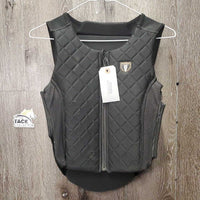 Light Solid & Mesh Safety Vest *NOV 2021 *gc/fair, dirt, rubs, pills, snags
