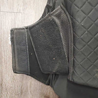 Light Solid & Mesh Safety Vest *NOV 2021 *gc/fair, dirt, rubs, pills, snags
