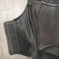 Light Solid & Mesh Safety Vest *NOV 2021 *gc/fair, dirt, rubs, pills, snags
