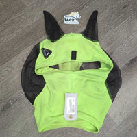 Lycra Soft Mesh Bug Eye Fly Mask, ears *gc/fair, stained, snags, v.hairy, v.rubbed, pills
